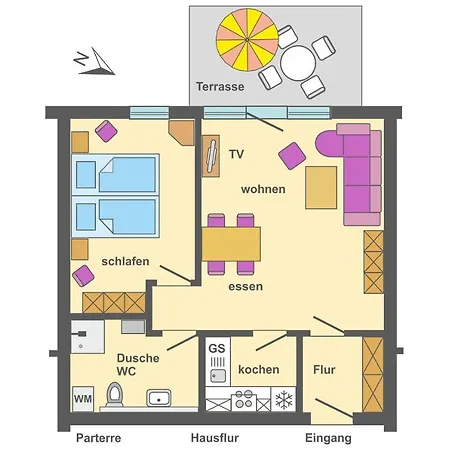 Appartamento Freesenbruch 2 2 - Bernstein *